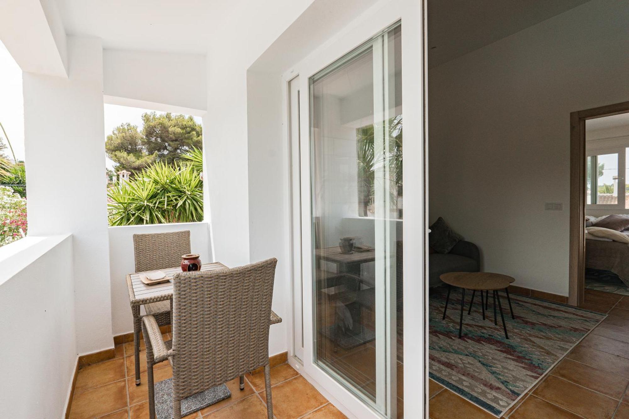 Casa Maria Top Floor Studio Apartment With Swimming Pool Xabia Bagian luar foto