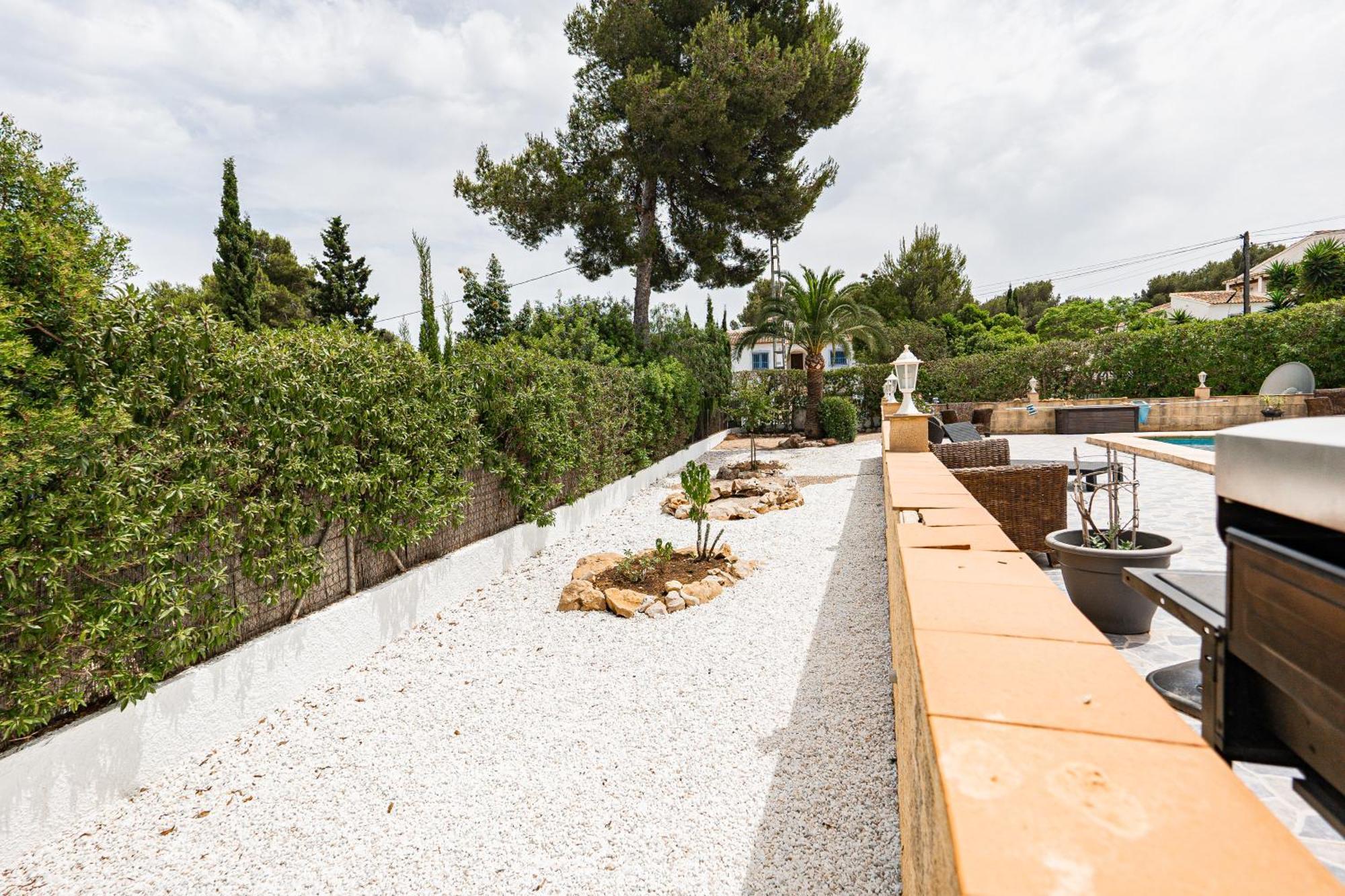 Casa Maria Top Floor Studio Apartment With Swimming Pool Xabia Bagian luar foto
